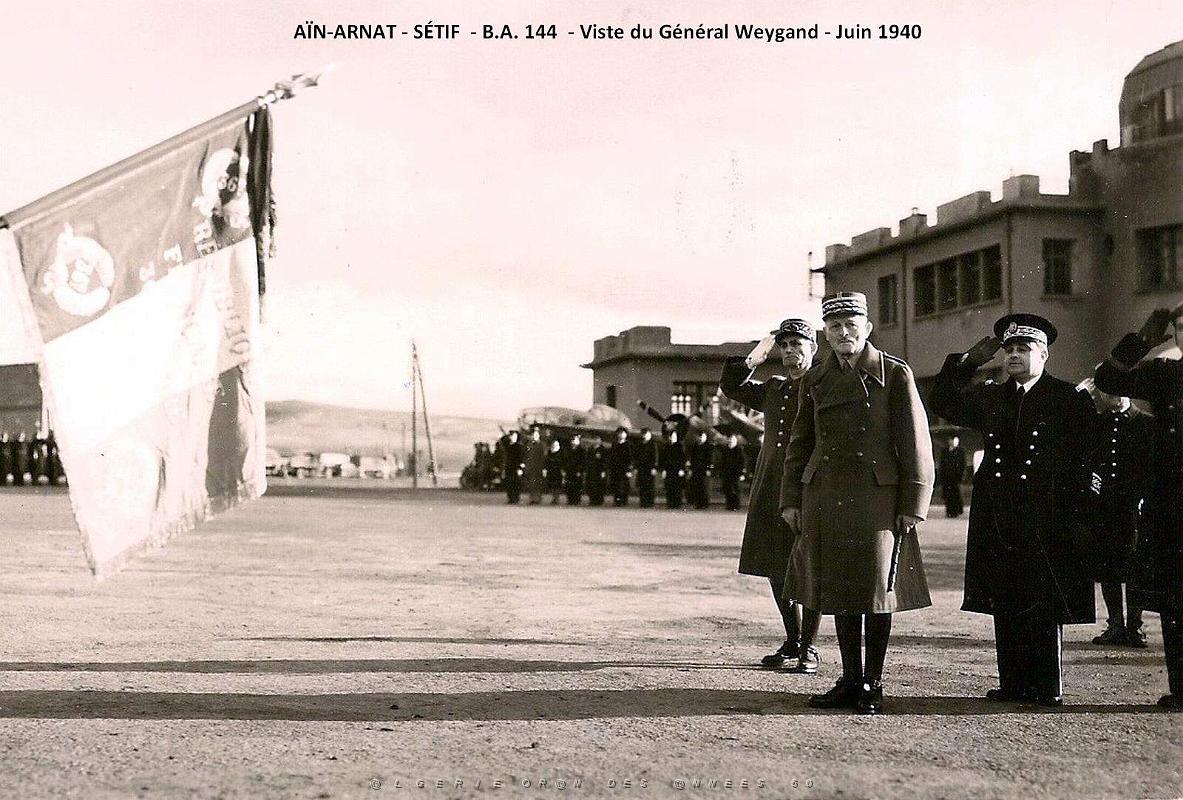1612- Ain-Arnat-Setif - B.A. 144 - Visite Weygand -1940.jpg